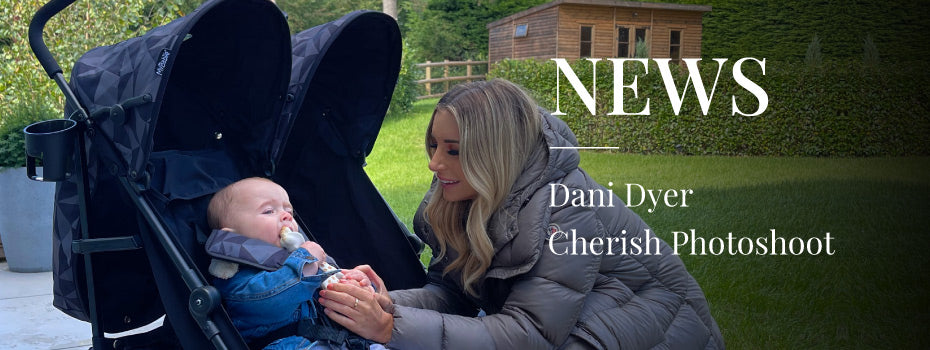 Photoshoot with Dani Dyer and her Cherish Range