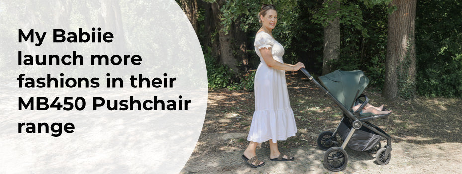 Exciting Colour Update for the MB450 Pushchair Range from My Babiie 🎉