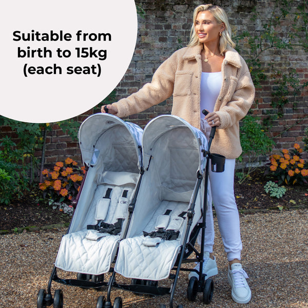 Billie faiers cheap twin stroller