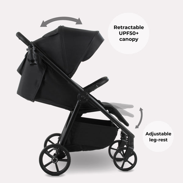 MB170 Plus Pushchair Black