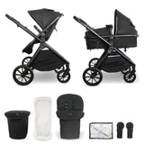 MB220 2-in-1 Pramette - Black