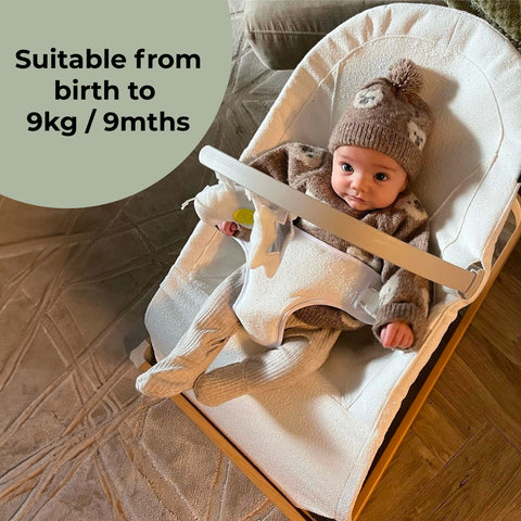 My Babiie Billie Faiers Cream Baby Bouncer