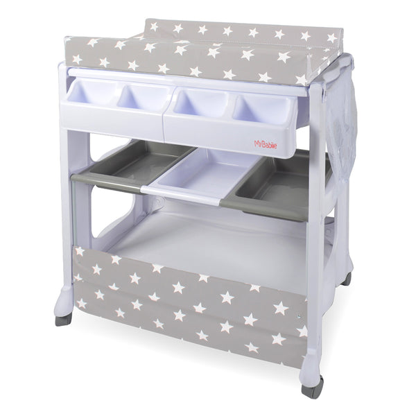 My babiie grey on sale stars changing unit