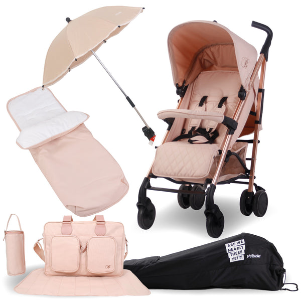 Rose gold 2025 my babiie stroller