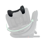 MBCS300 Head Rest Cover - Black