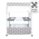 Spare Parts for My Babiie Grey Stars Changing Unit MBCHGS Shelve With Logo