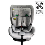 Spare Parts for 76-150cm Grey Leopard iSize Car Seat MBCS123DDGL - Grey Leopard Car Seat Shoulder Straps