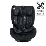 Spare Parts for 76-150cm Black Marble iSize Car Seat MBCS123SFMB - Black Marble Car Seat Shoulder Straps