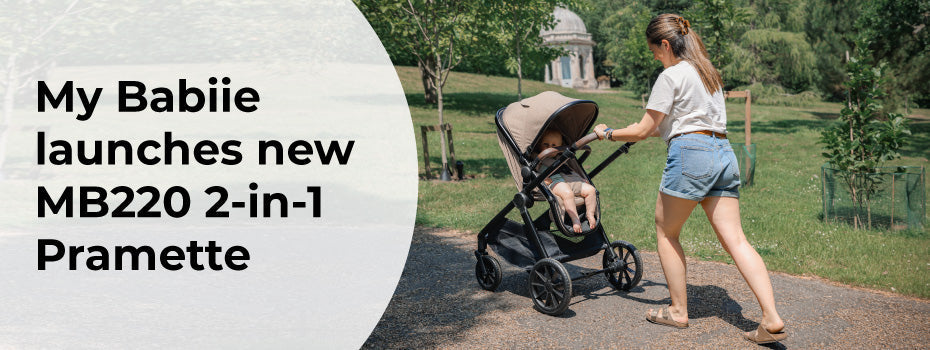 My Babiie launches new MB220 2-in-1 Pramette