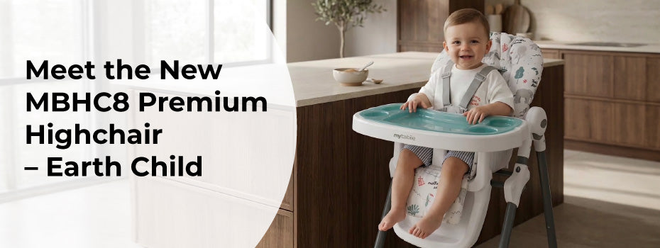 Meet the New MBHC8 Premium Highchair – Earth Child
