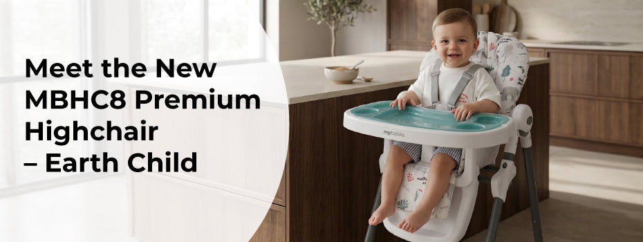 Meet the New MBHC8 Premium Highchair – Earth Child