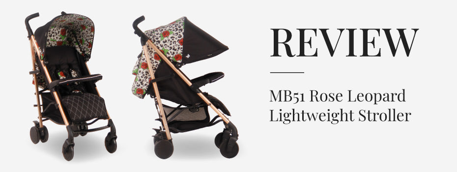 The Shaul Family Review the My Babiie Katie Piper Rose Leopard Stroller