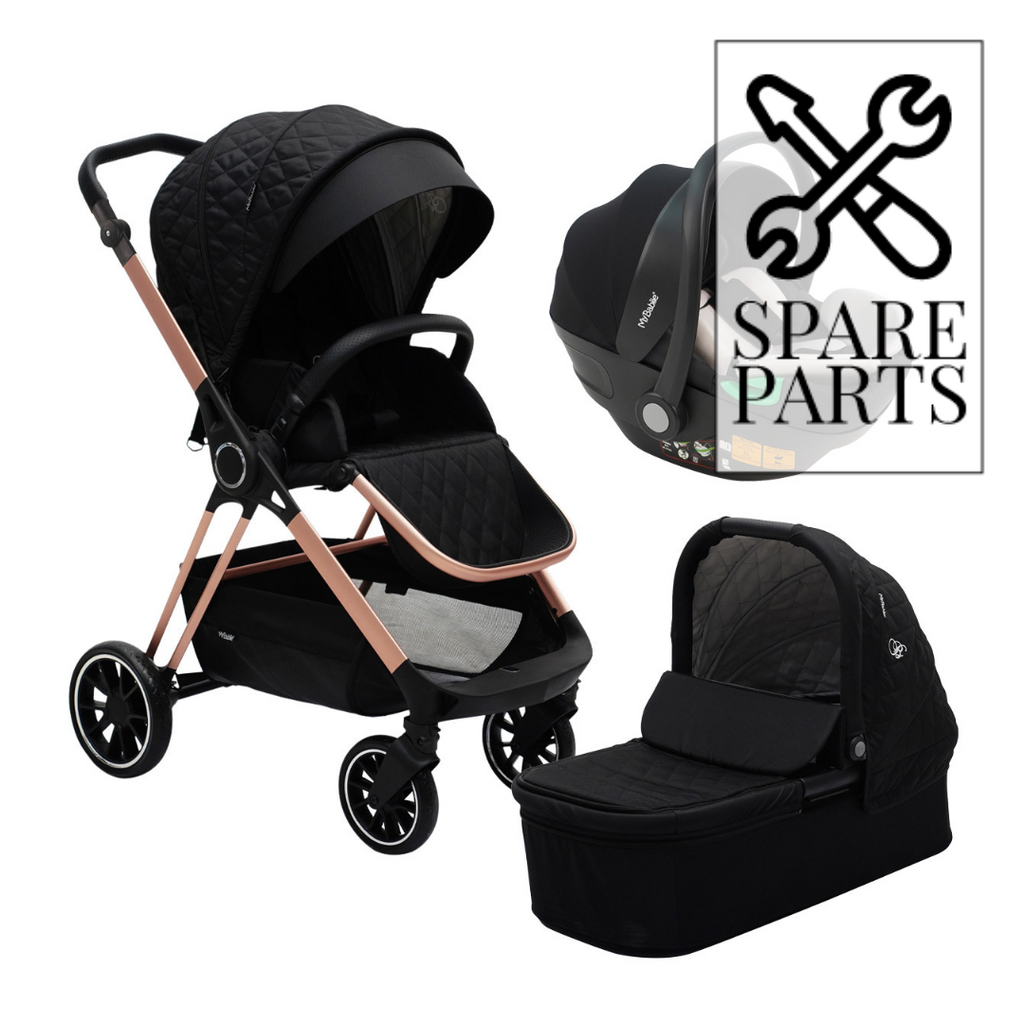 Spare parts for MB250iBFQG Billie Faiers Black Quilted iSize Travel System