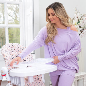 Dani Dyer Blush Leopard Highchair - Grade A