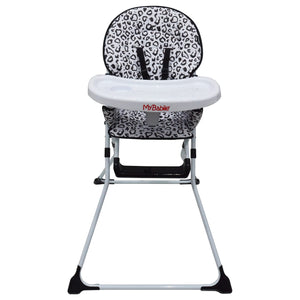 My Babiie Leopard Compact Highchair - Grade A
