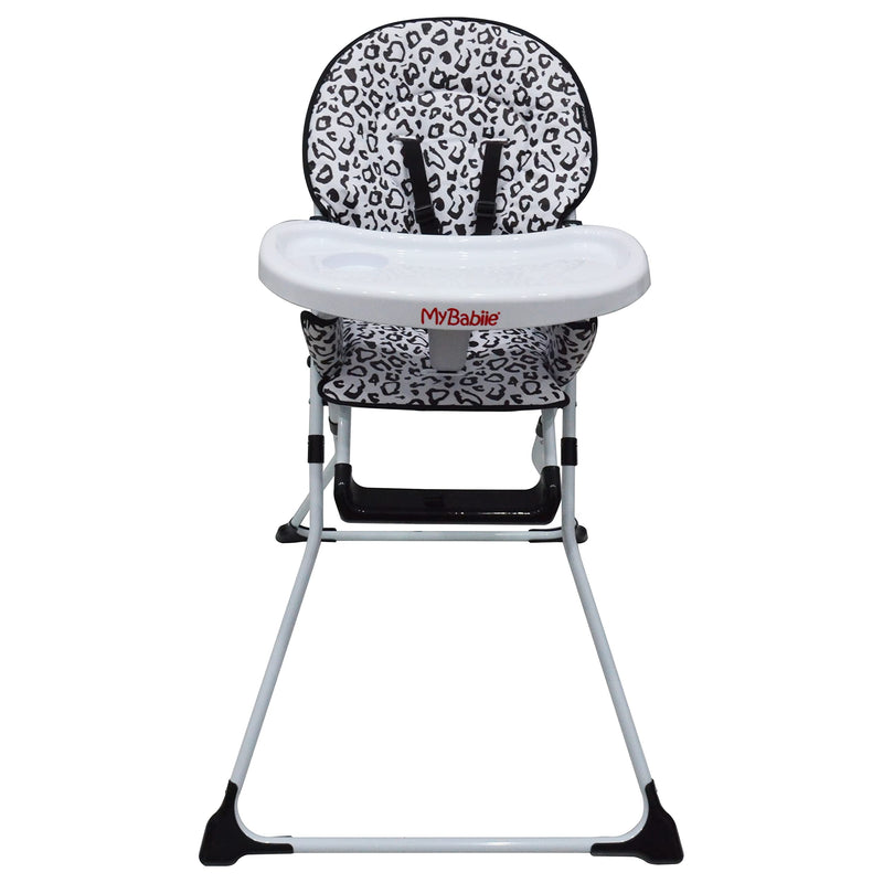 My Babiie Leopard Compact Highchair - Grade A
