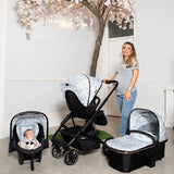 Dani Dyer Navy Marble MB500 Travel System - Grade A