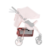 Spare Parts for Billie Faiers Pink Stripes Pushchair MB30 - Pink Front Wheel (new design)