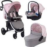 Dani Dyer Pink and Grey Travel System - Grade A