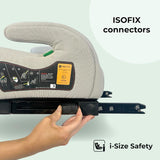 i-Size Booster Max Car Seat - Stone - Grade A