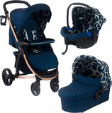 Dani Dyer Navy Giraffe Travel System - Grade A
