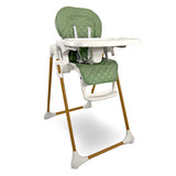 MBHC11 Deluxe Highchair - Quilted Green