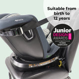 My Babiie MBCSSPINTT i-Size (40-150cm) Spin Car Seat - Charcoal