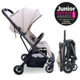 My Babiie MBX7 Auto-Fold Stroller - Camel