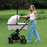 My Babiie MB450i 3-in-1 Travel System with i-Size Car Seat - Pastel Pink