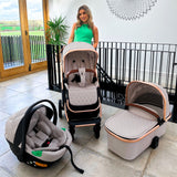 MB500 3-in-1 Travel System - Rose Gold Stone - Grade A