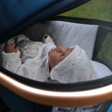 My Babiie MB500i 2-in-1 Travel System - Dani Dyer Opal Blue