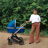 MB500 3-in-1 Travel System with Base - Opal Blue