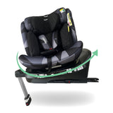 MBCSSPIN i-Size (40-150cm) Spin Car Seat - Black Geometric - GRADE A