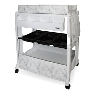 My Babiie MBCH Baby Bath and Changing Unit - Grey Marble - Grade A