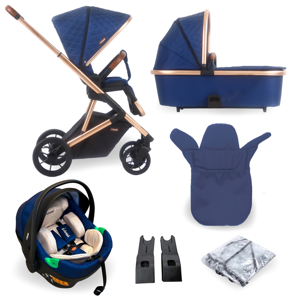 My babiie cheap travel system blue