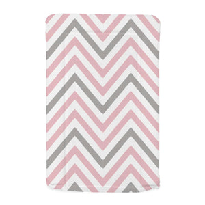 My Babiie Pink Chevron Changing Mat - Grade A