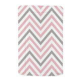 My Babiie Pink Chevron Changing Mat - Grade A