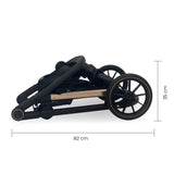 MB33 Tandem Pushchair with Infant Carrier - Giraffe