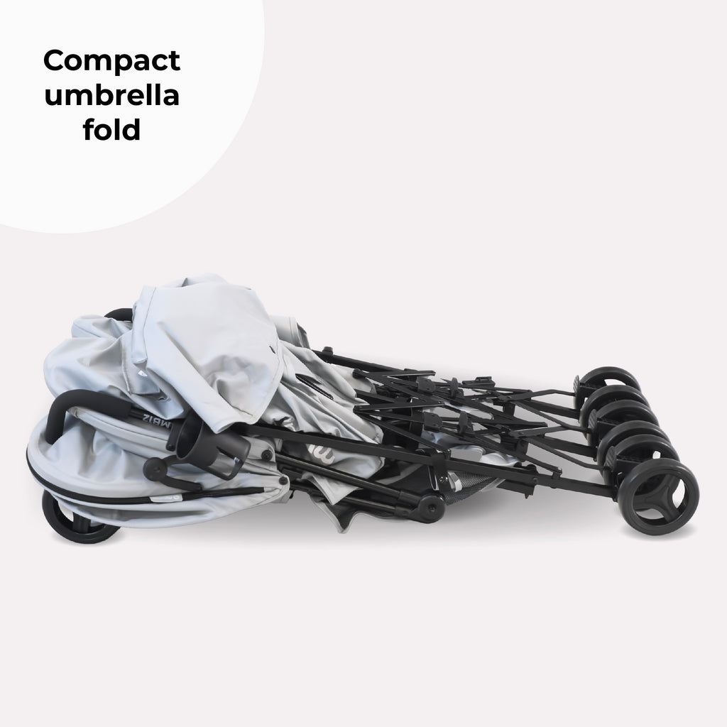 MB12 Double Stroller - Grey