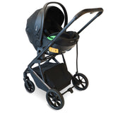 My Babiie MB500i 3-in-1 Travel System with i-Size Car Seat - Billie Faiers Midnight Gunmetal
