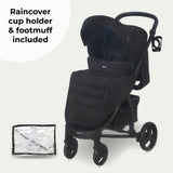 My Babiie MB200i 3-in-1 Travel System with i-Size Car Seat - Onyx Black
