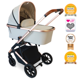 My Babiie MB500 2-in-1 Travel System - Dani Dyer Rose Gold Stone