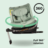My Babiie MBCSSPIN i-Size (40-150cm) Spin Car Seat - Green