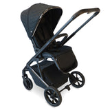 My Babiie MB500i 3-in-1 Travel System with i-Size Car Seat - Billie Faiers Midnight Gunmetal
