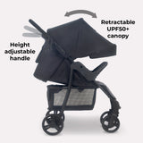 My Babiie MB30 Pushchair - Black Grey