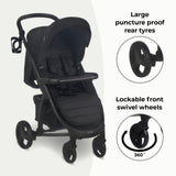 My Babiie MB200i 3-in-1 Travel System with i-Size Car Seat - Onyx Black