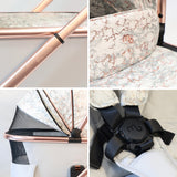 MB500 3-in-1 Travel System with Base - Rose Gold Marble - Grade B