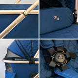 MB500 3-in-1 Travel System - Opal Blue - Grade A