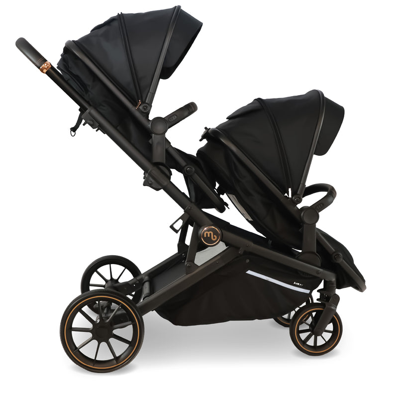 My Babiie MB33 Tandem Pushchair - Dani Dyer Black Leopard