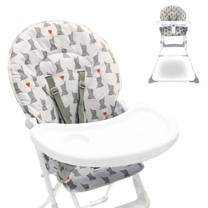 My Babiie MBHC1 Seat Cover - Grey Elephants